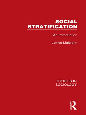 cover image of Social Stratification